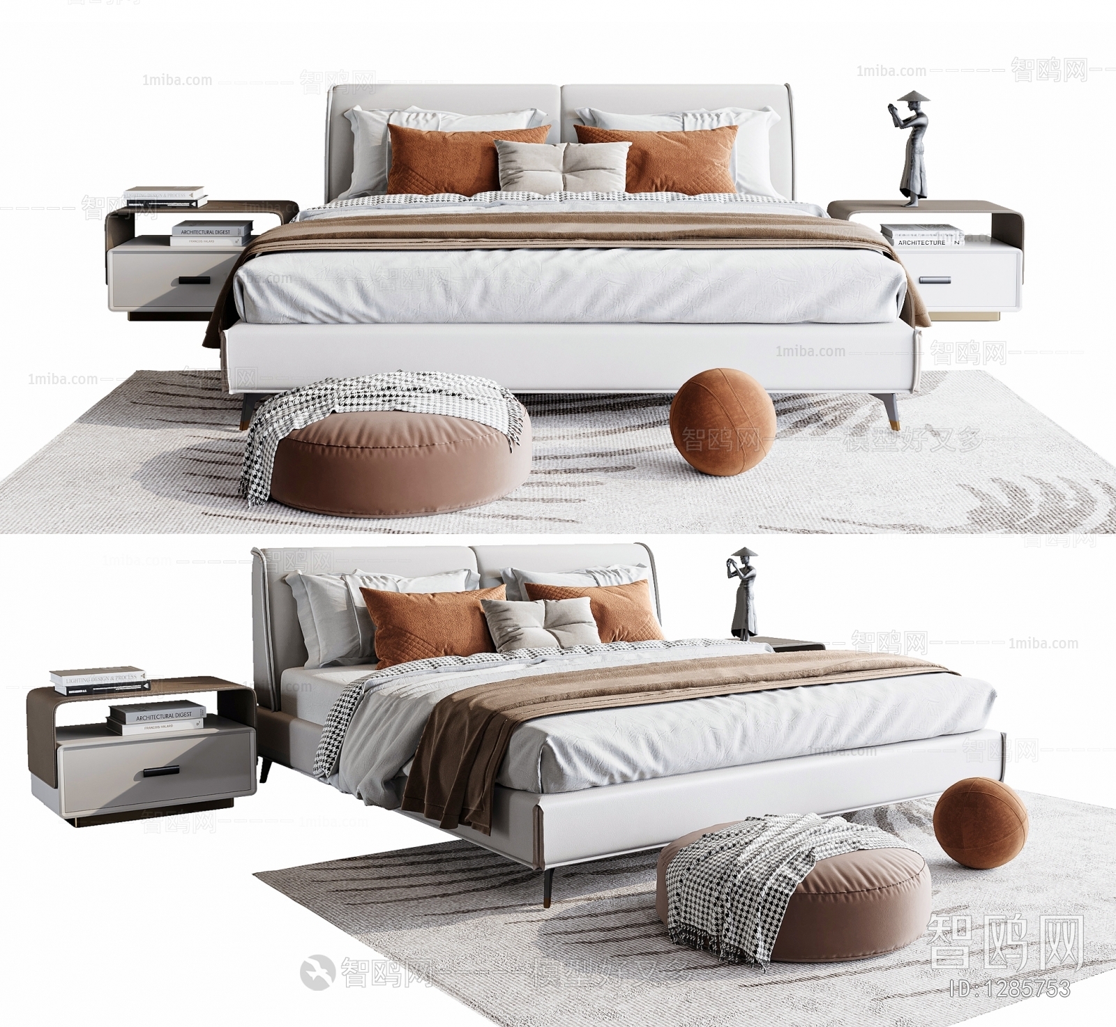 Modern Double Bed