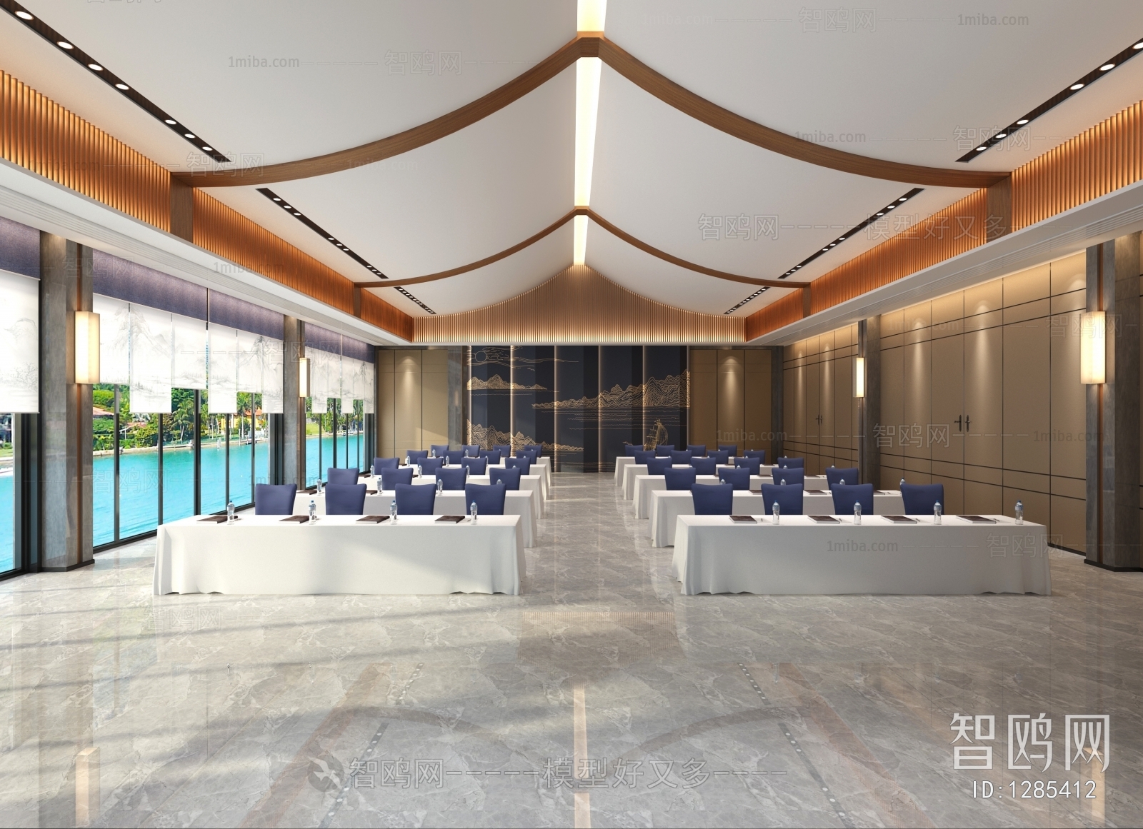 New Chinese Style Multi-function Hall