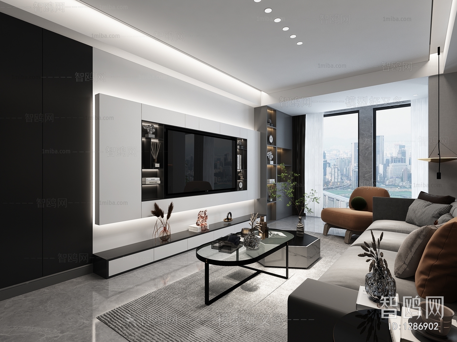 Modern A Living Room