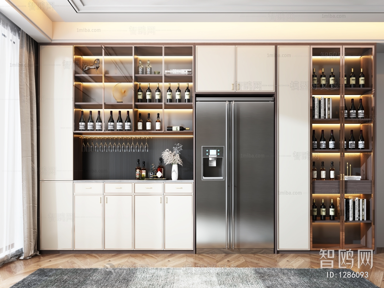 Modern Wine Cabinet