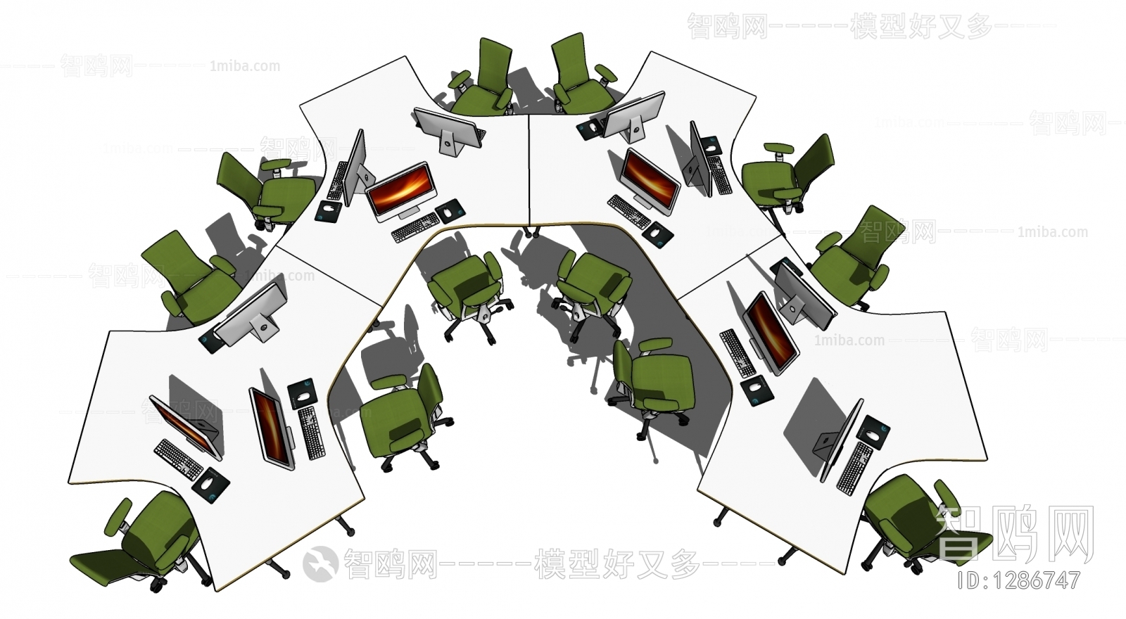 现代办公桌椅