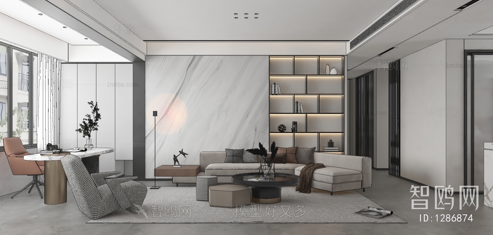 Modern A Living Room