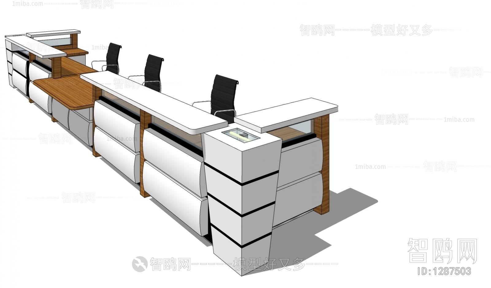 Modern The Reception Desk