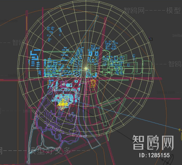 Chinese Style Architectural Bird's-eye View Planning