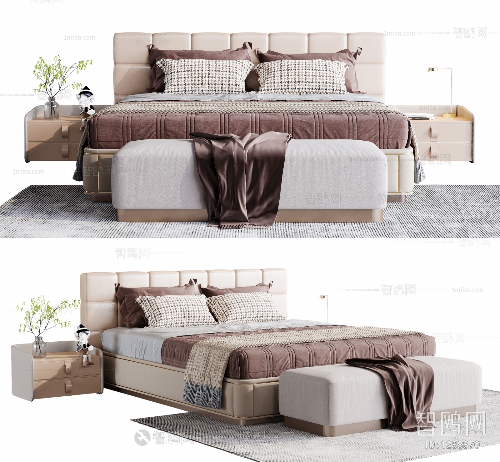 Modern Double Bed