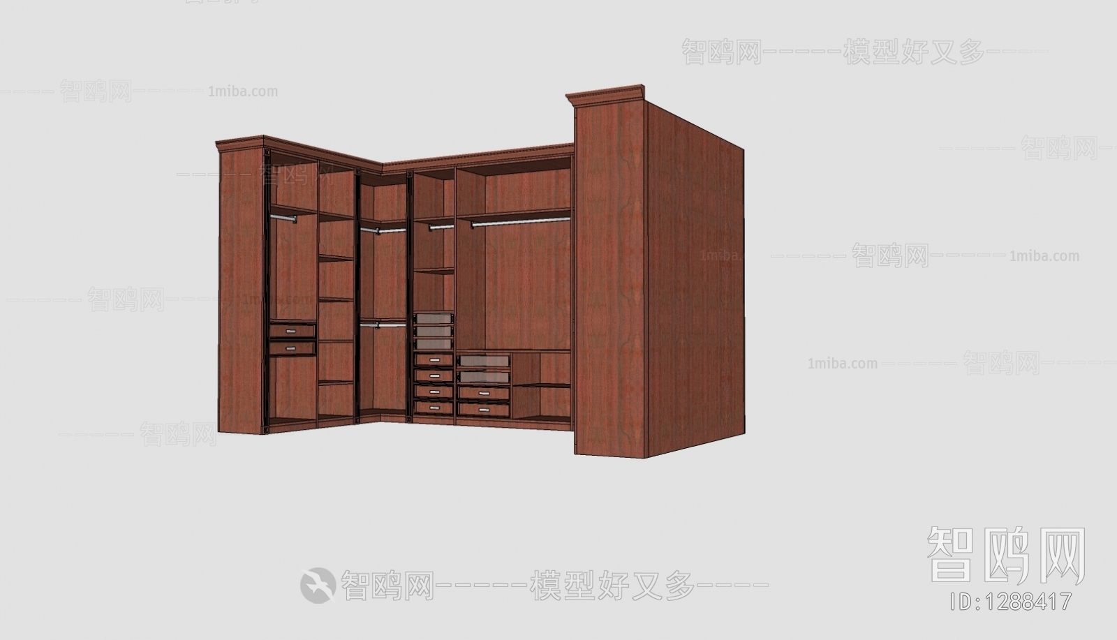 New Chinese Style The Wardrobe