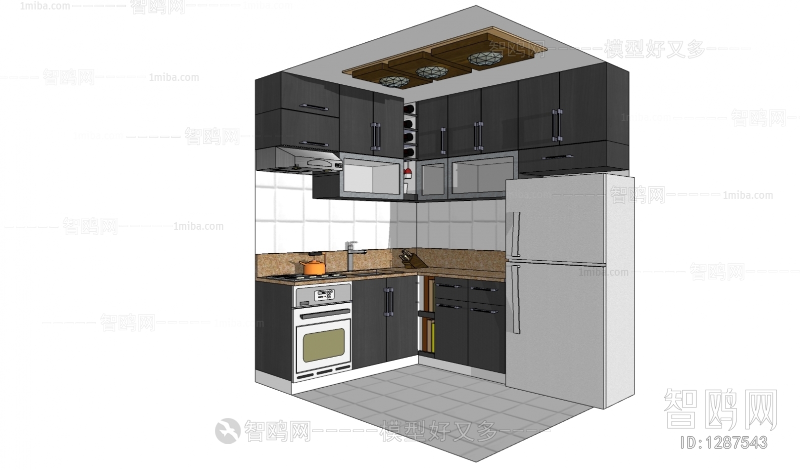 Modern Kitchen Cabinet