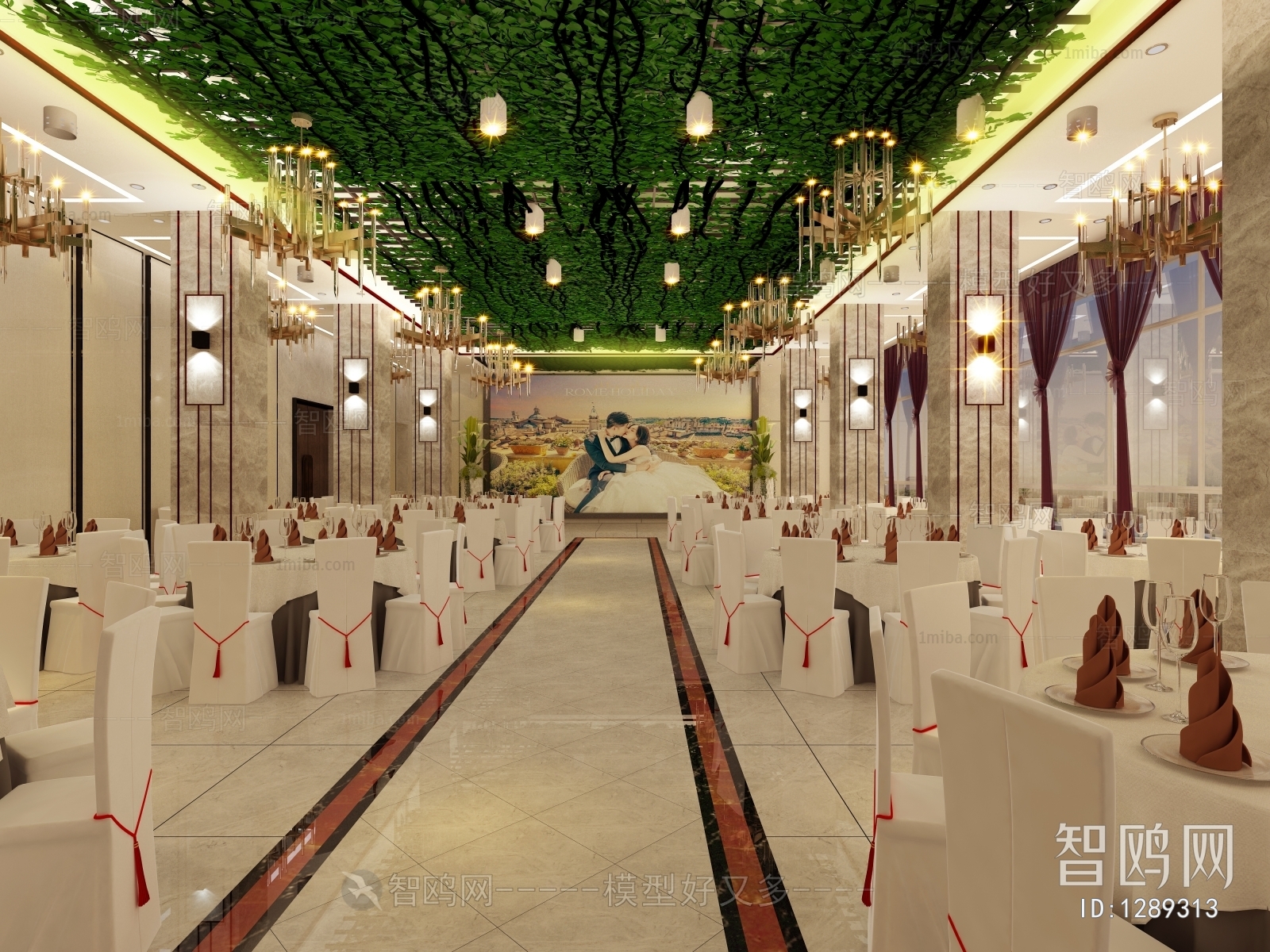 New Chinese Style Banquet Hall