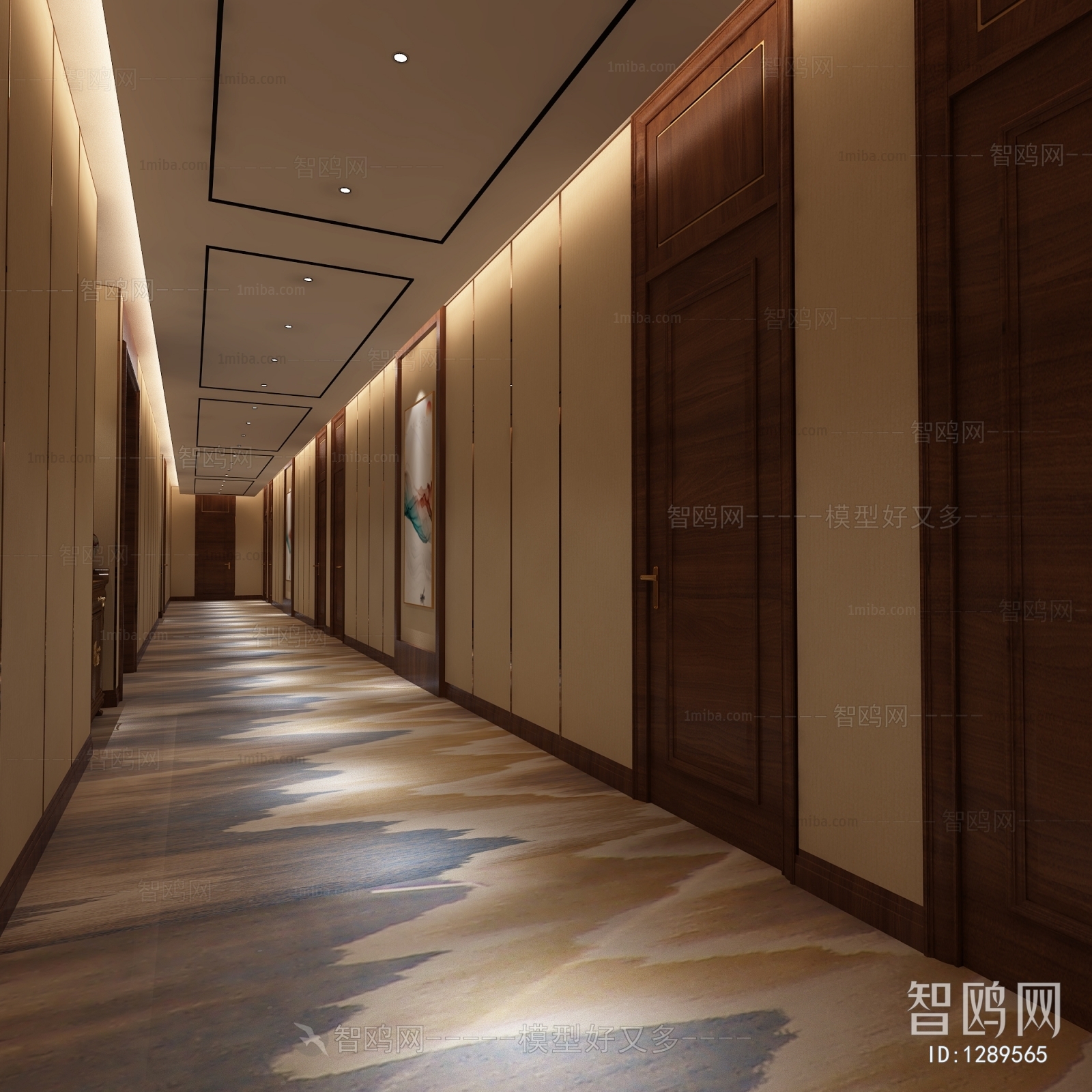 New Chinese Style Corridor