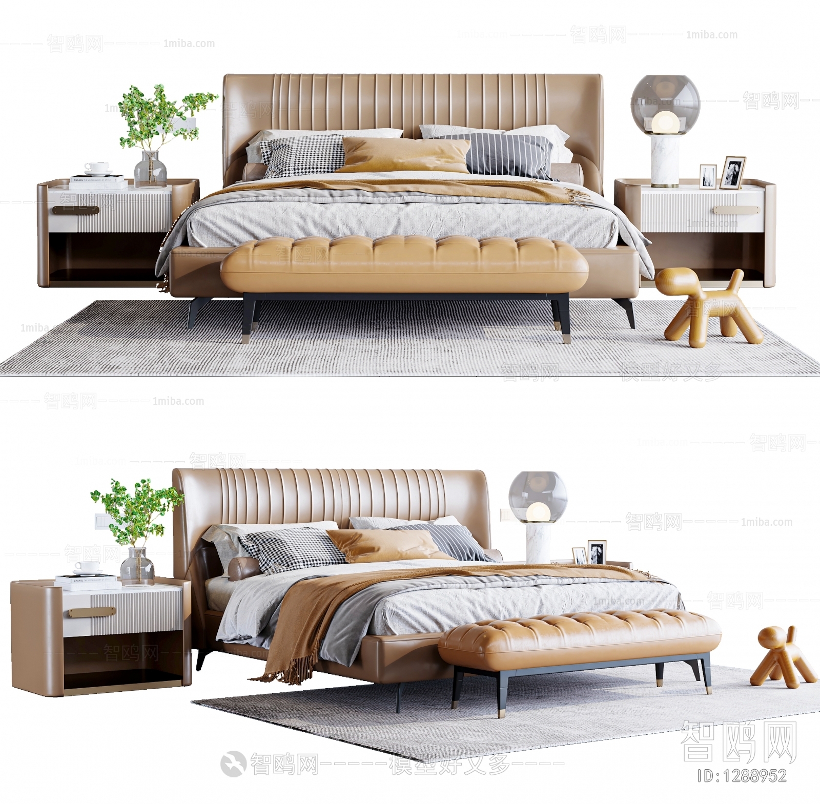 Modern Double Bed