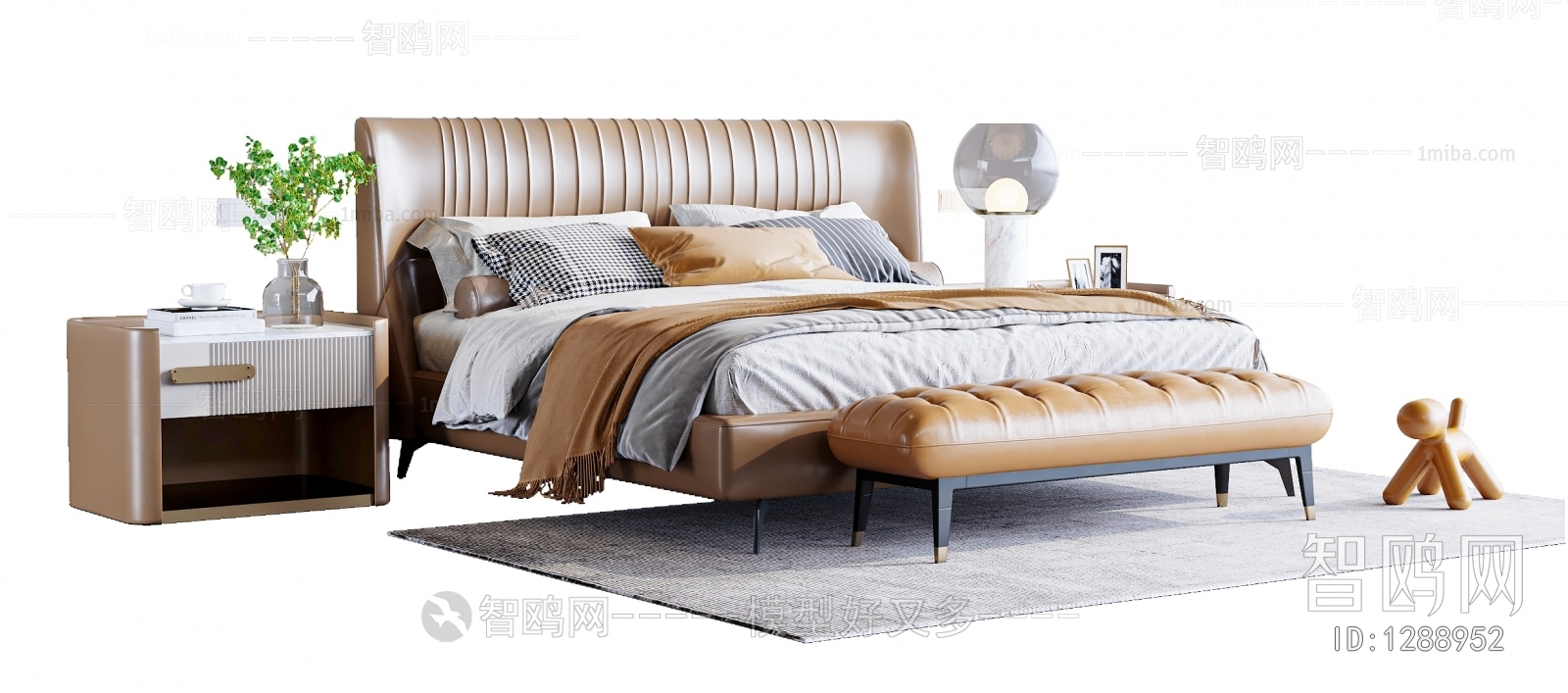 Modern Double Bed