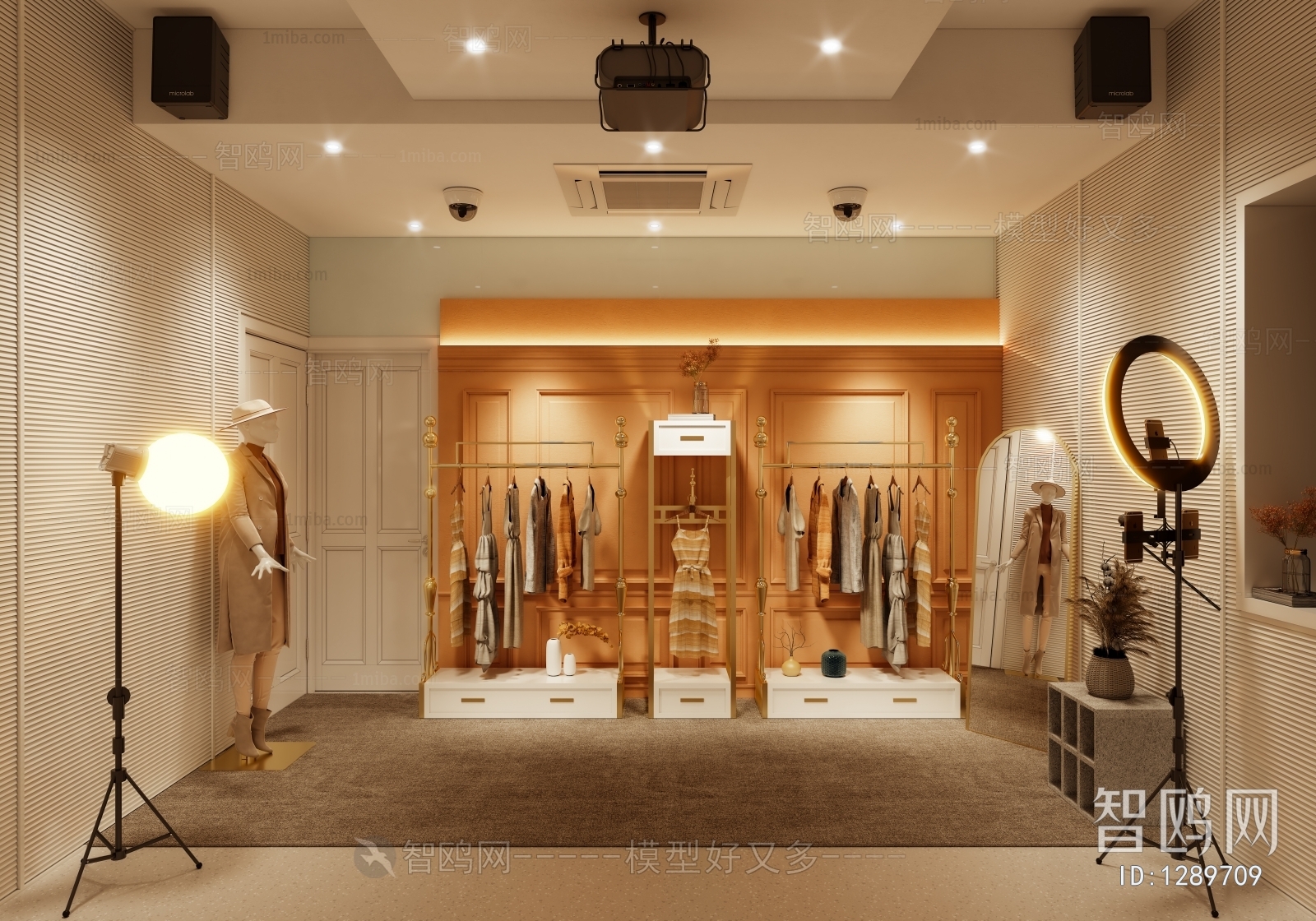 Modern Clothing Store