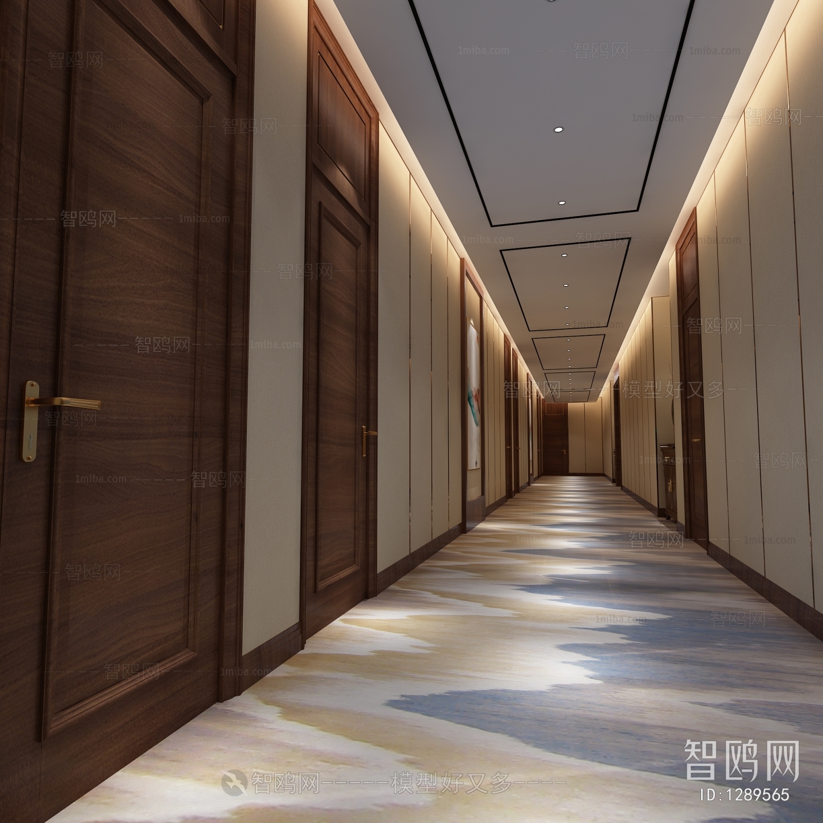 New Chinese Style Corridor