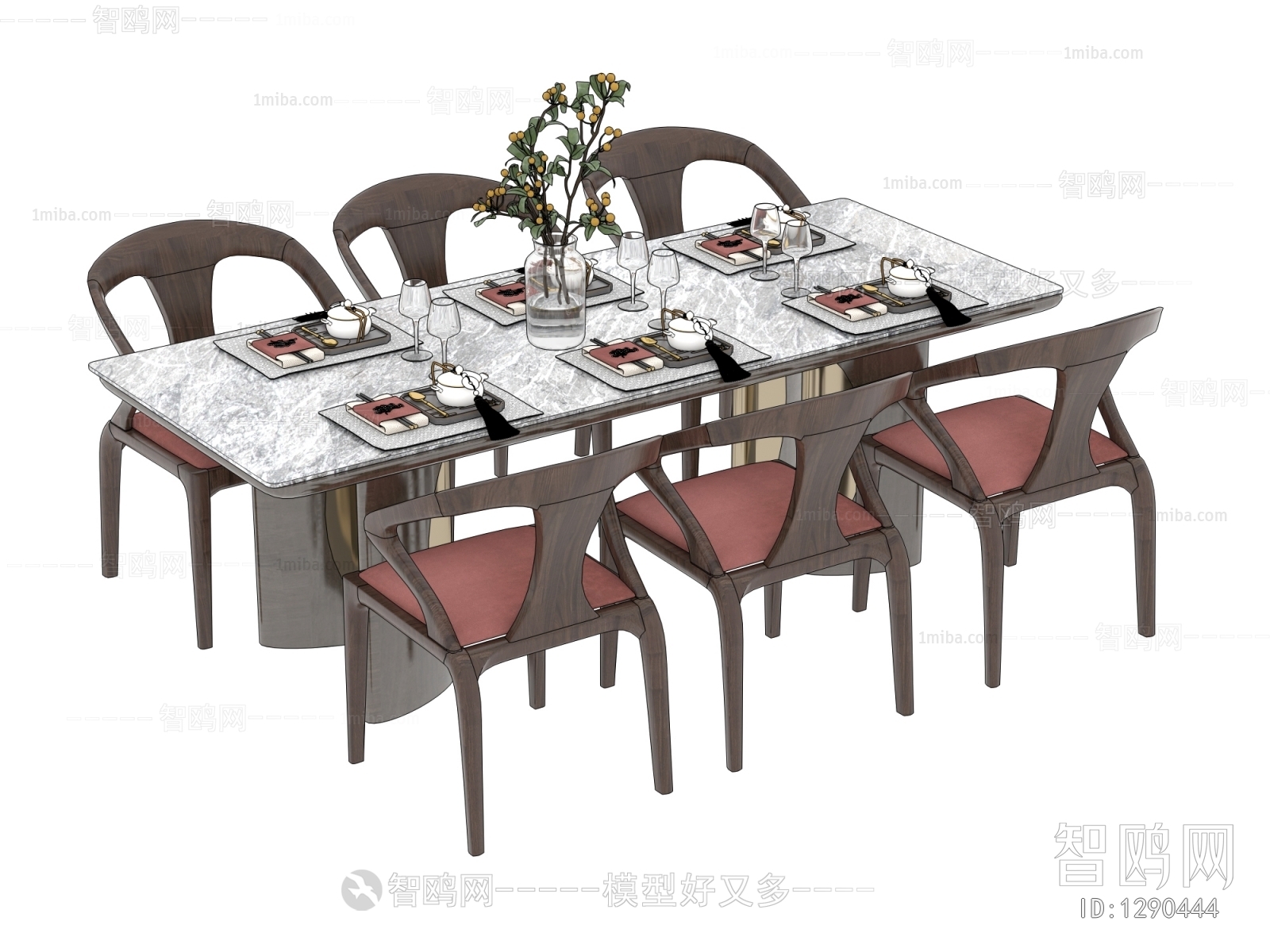 New Chinese Style Dining Table And Chairs