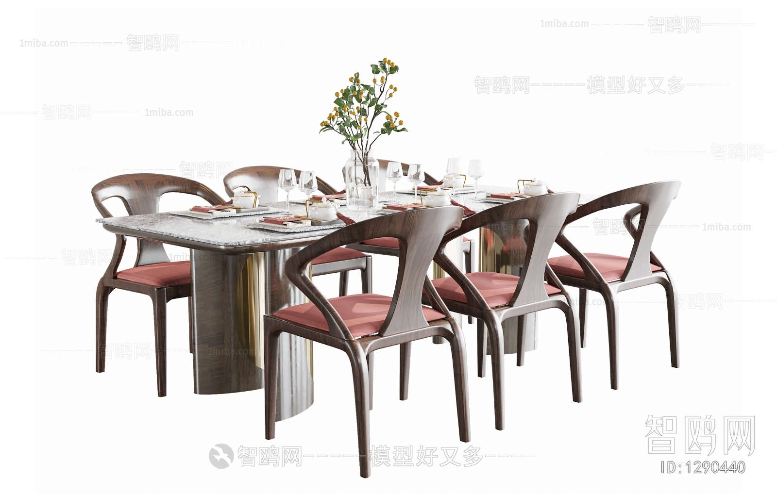 New Chinese Style Dining Table And Chairs