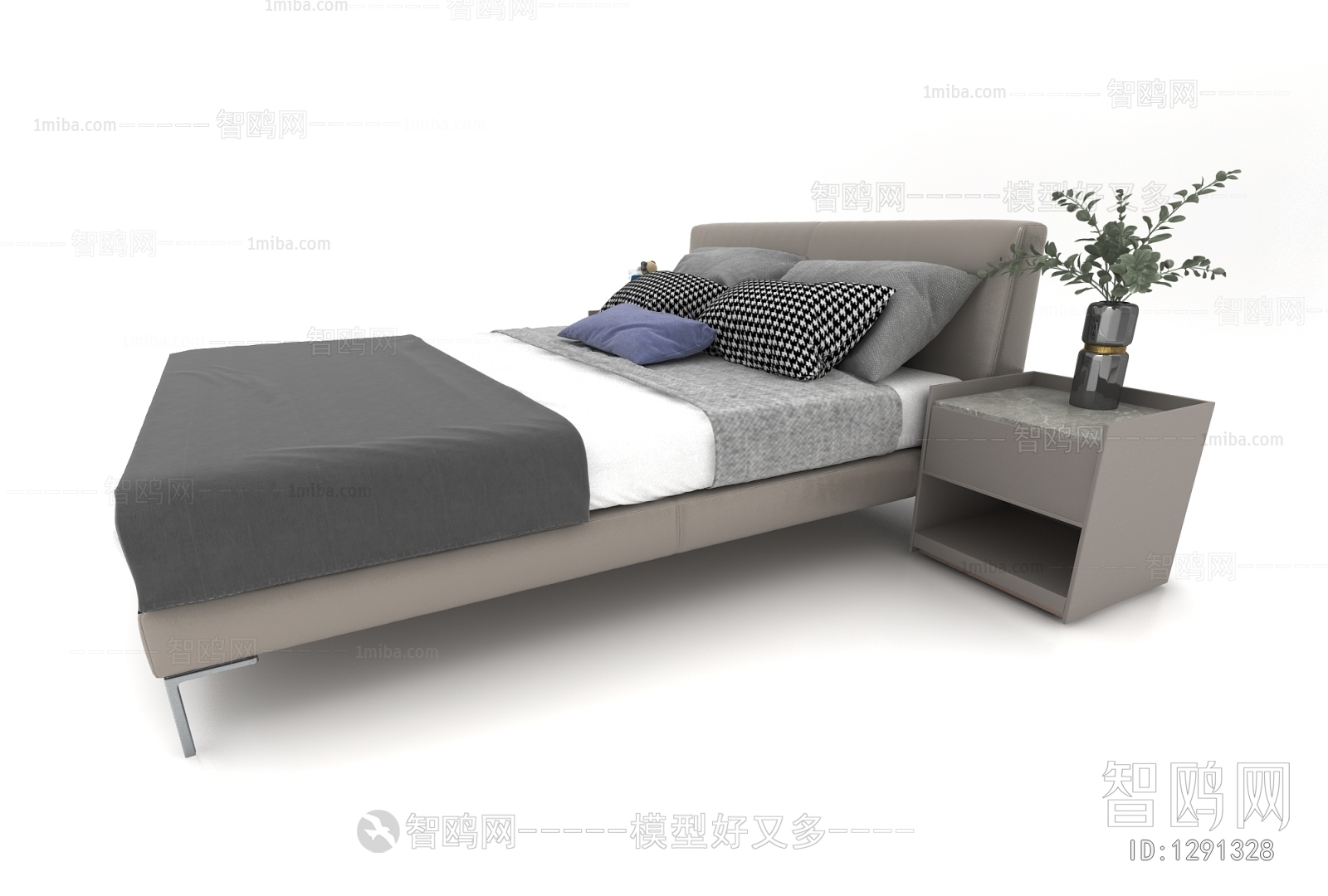 Modern Double Bed