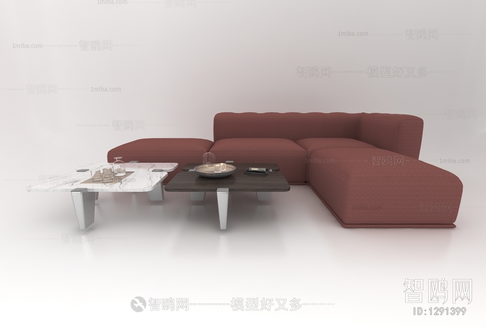 Modern Multi Person Sofa