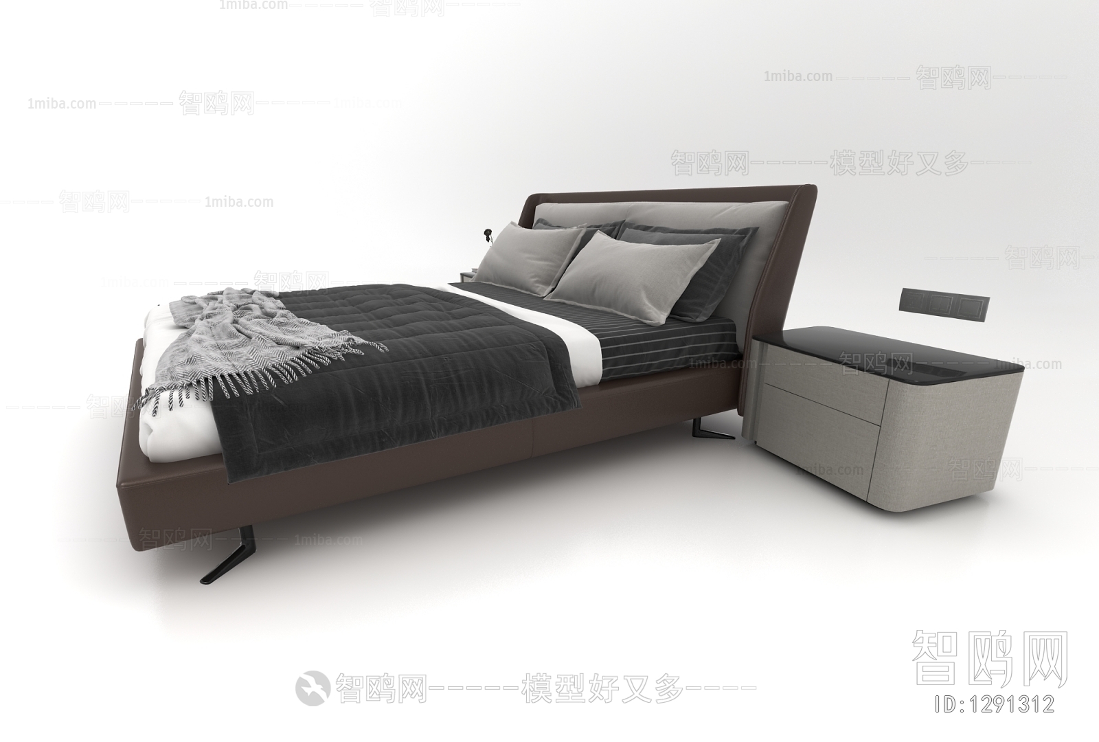 Modern Double Bed