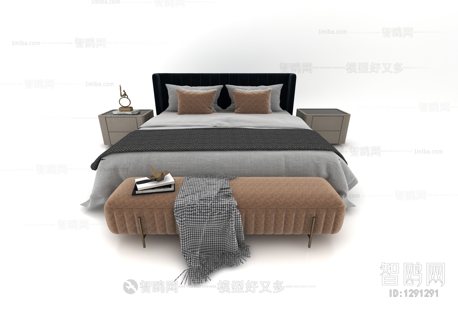 Modern Double Bed