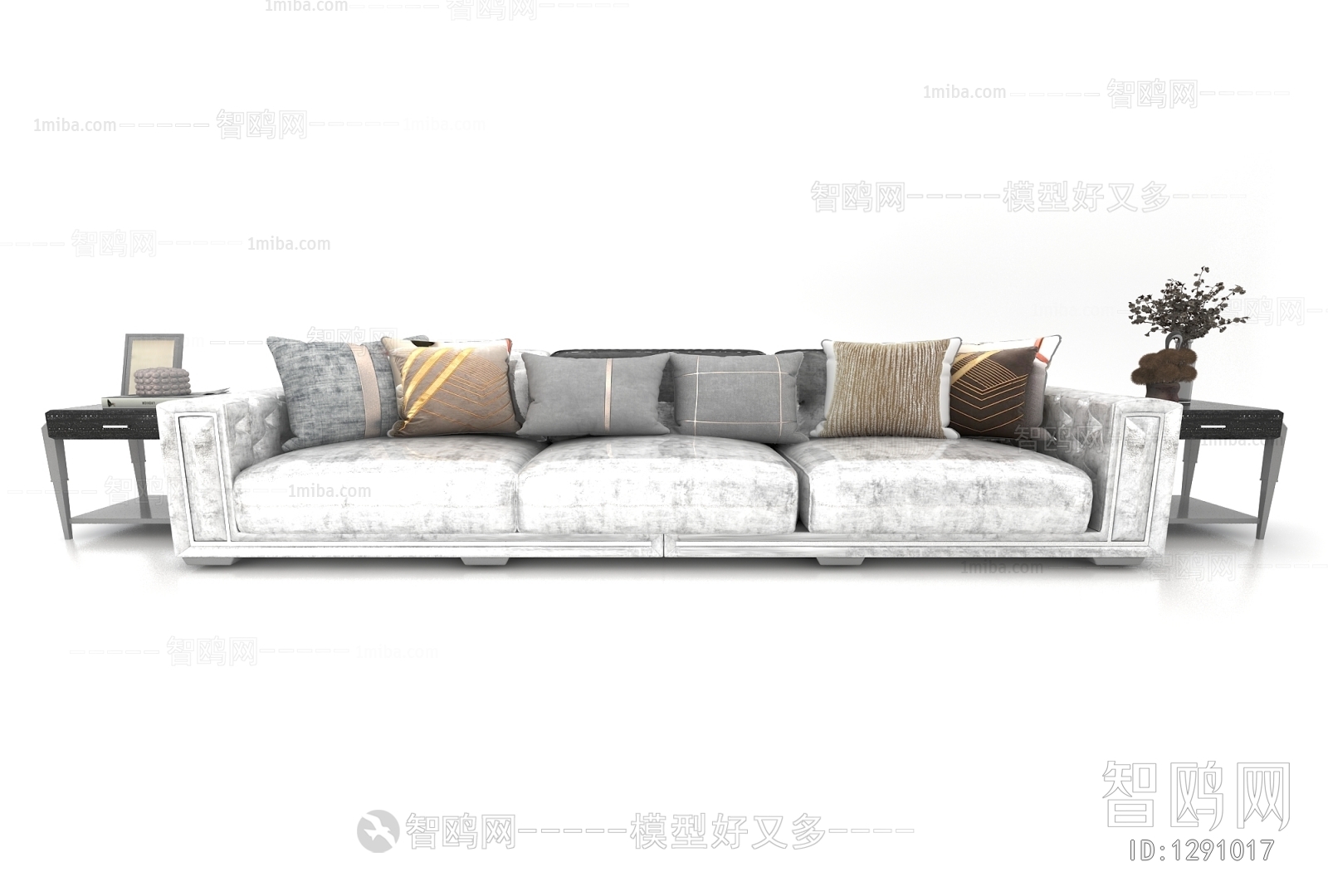 Modern Three-seat Sofa