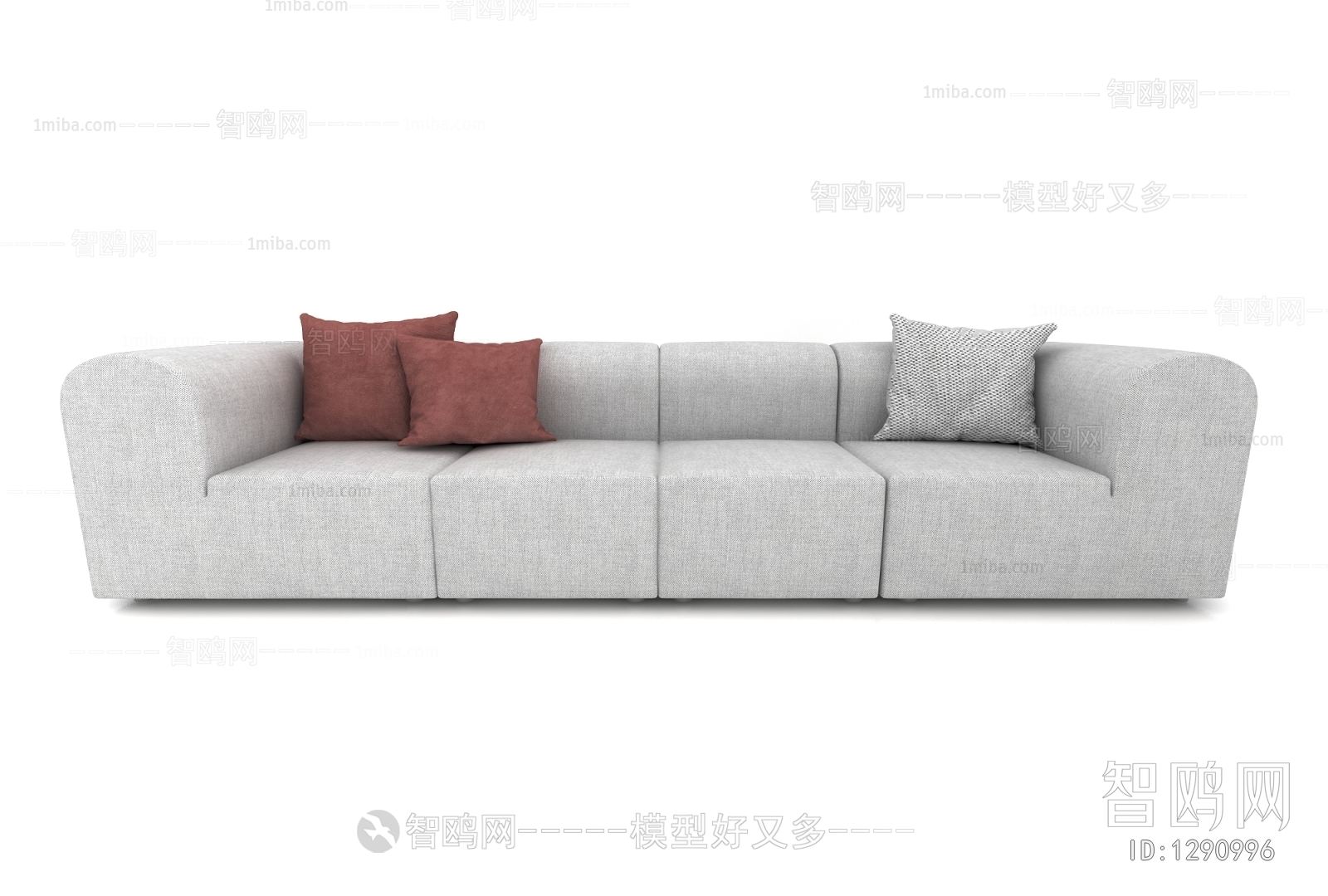 Modern Three-seat Sofa