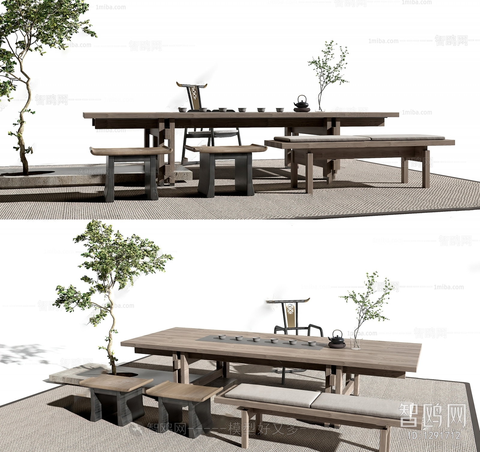 New Chinese Style Tea Tables And Chairs