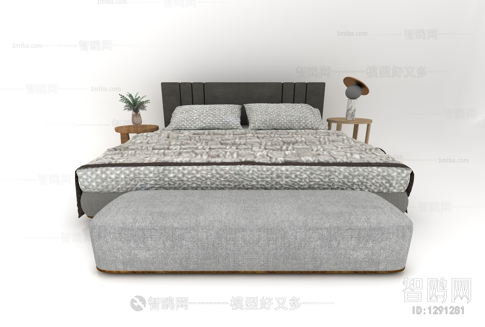 Modern Double Bed