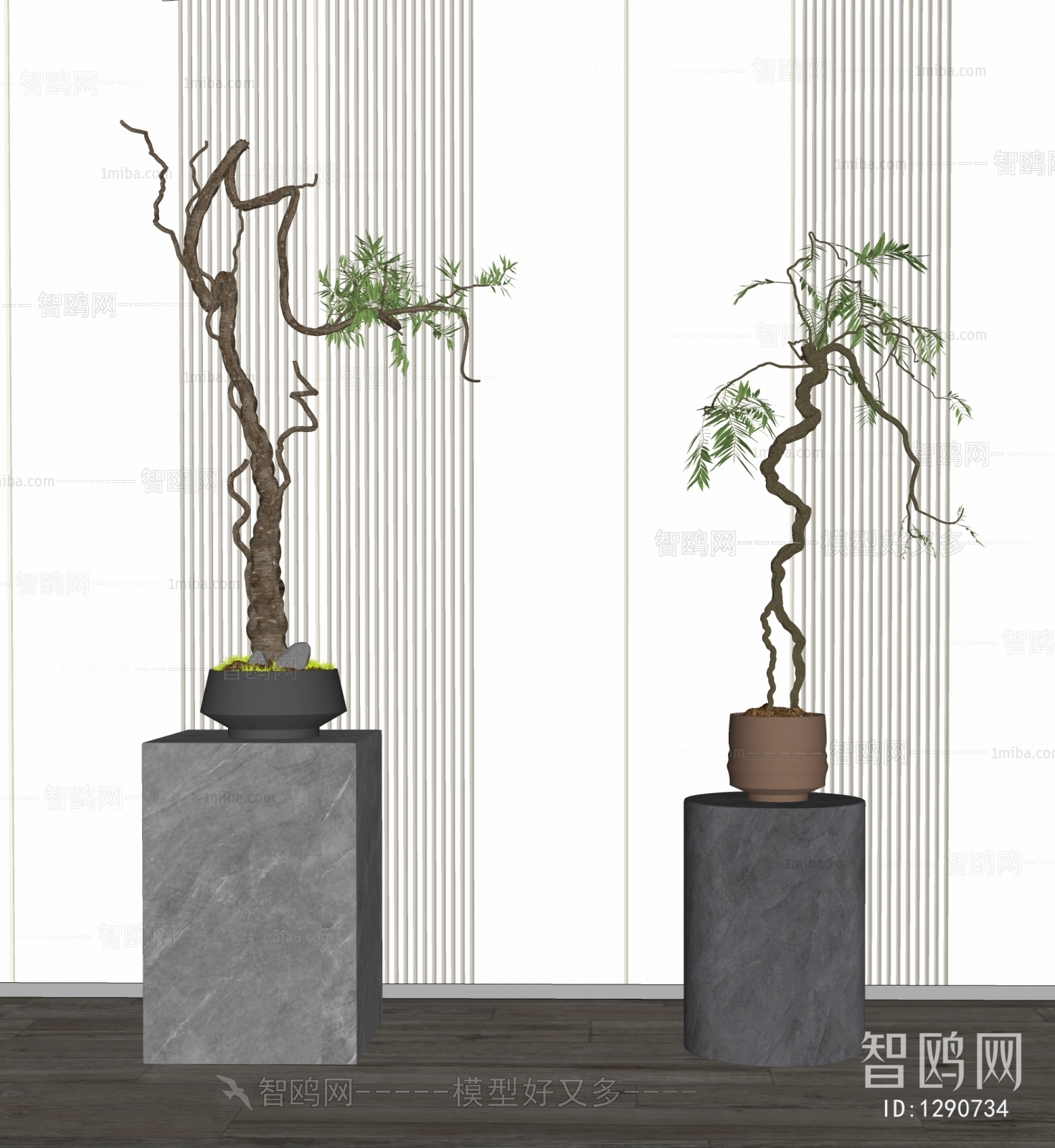 现代绿植盆栽