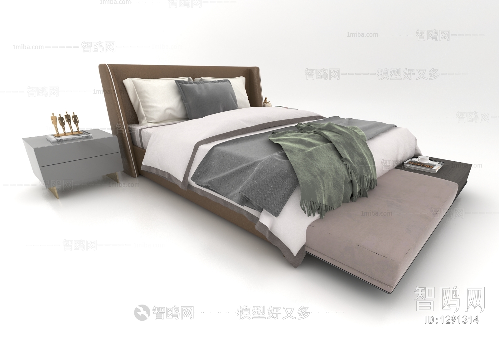 Modern Double Bed