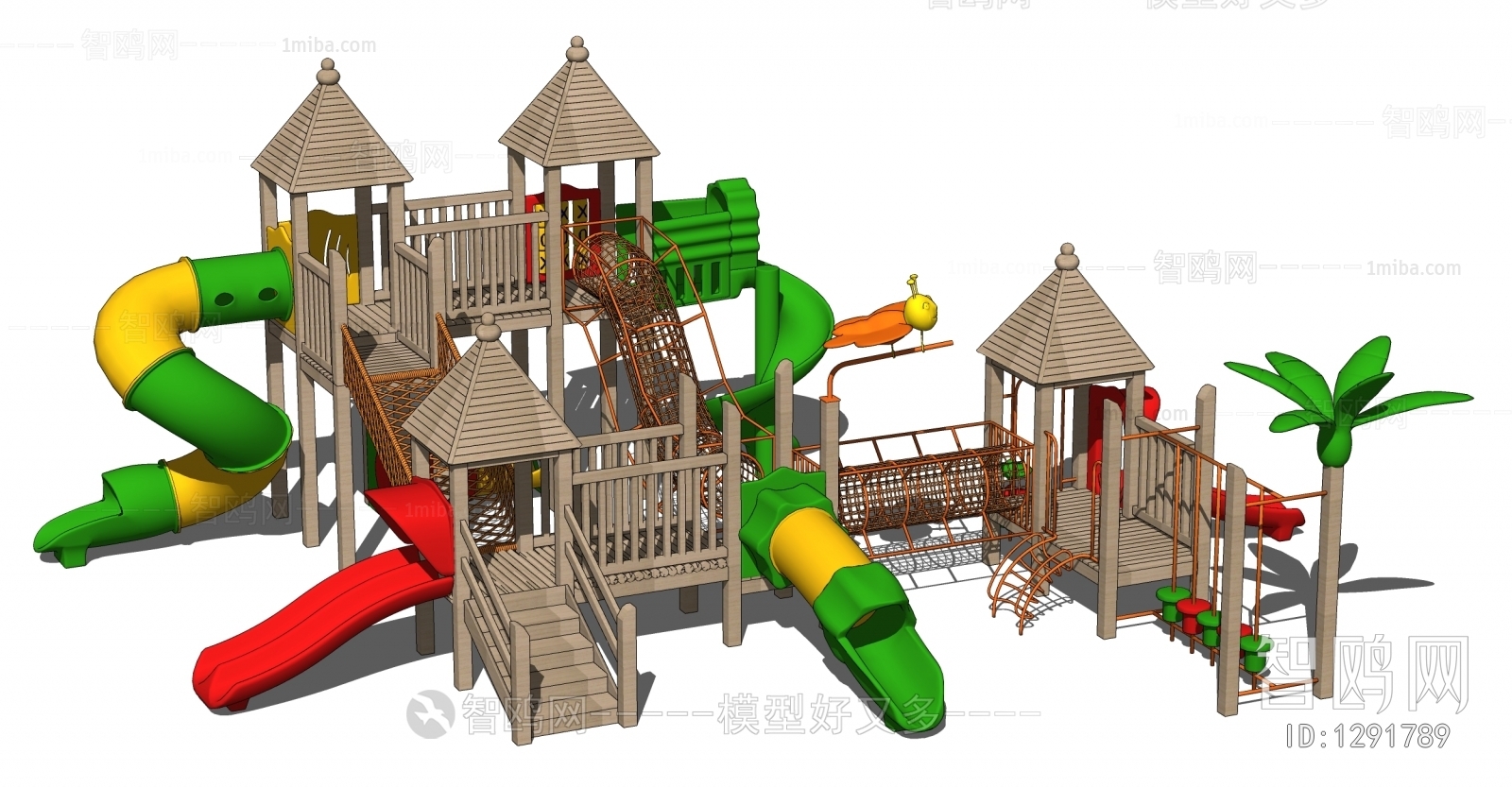 Modern Children's Amusement Park