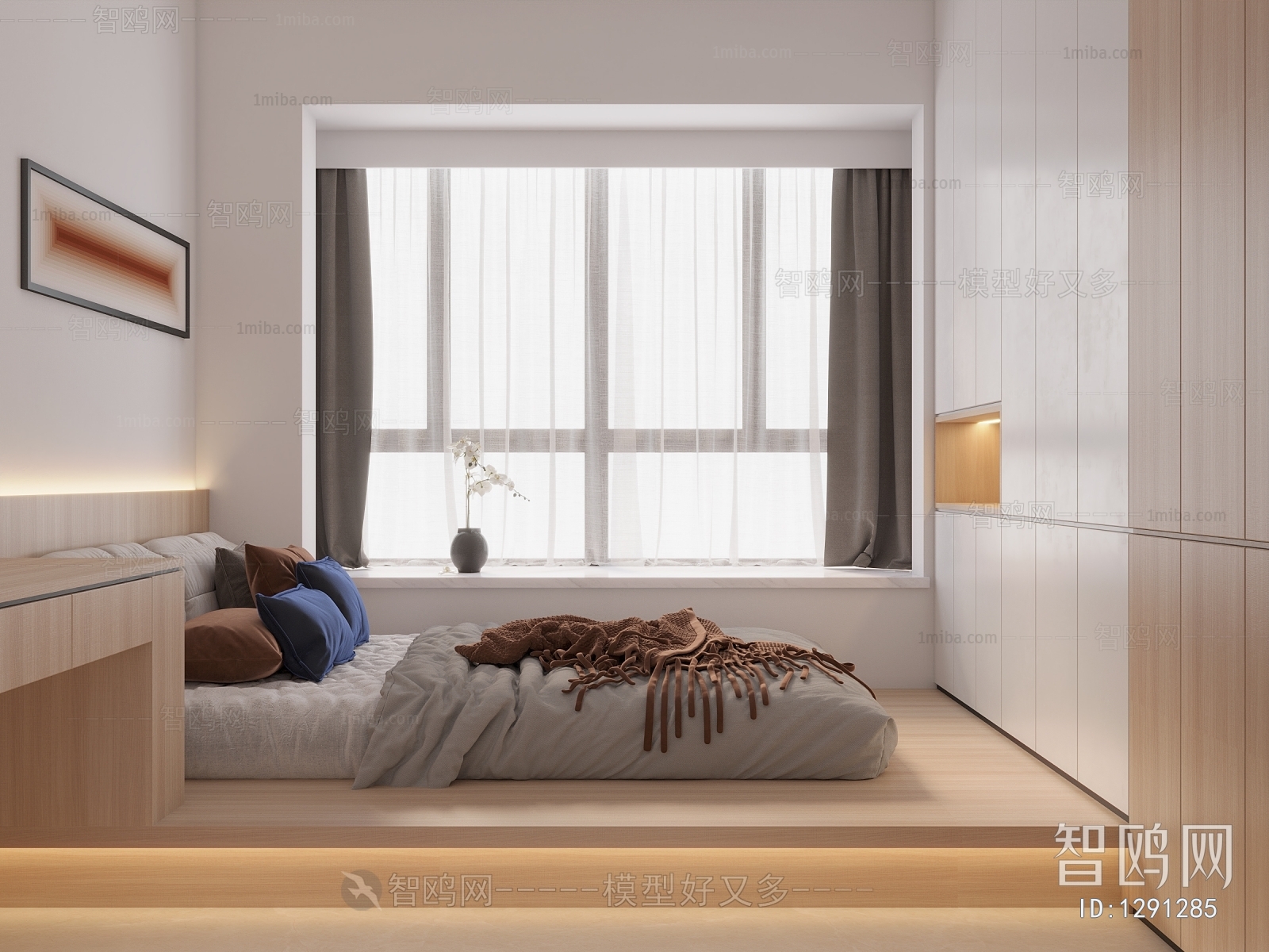 Modern Nordic Style Bedroom