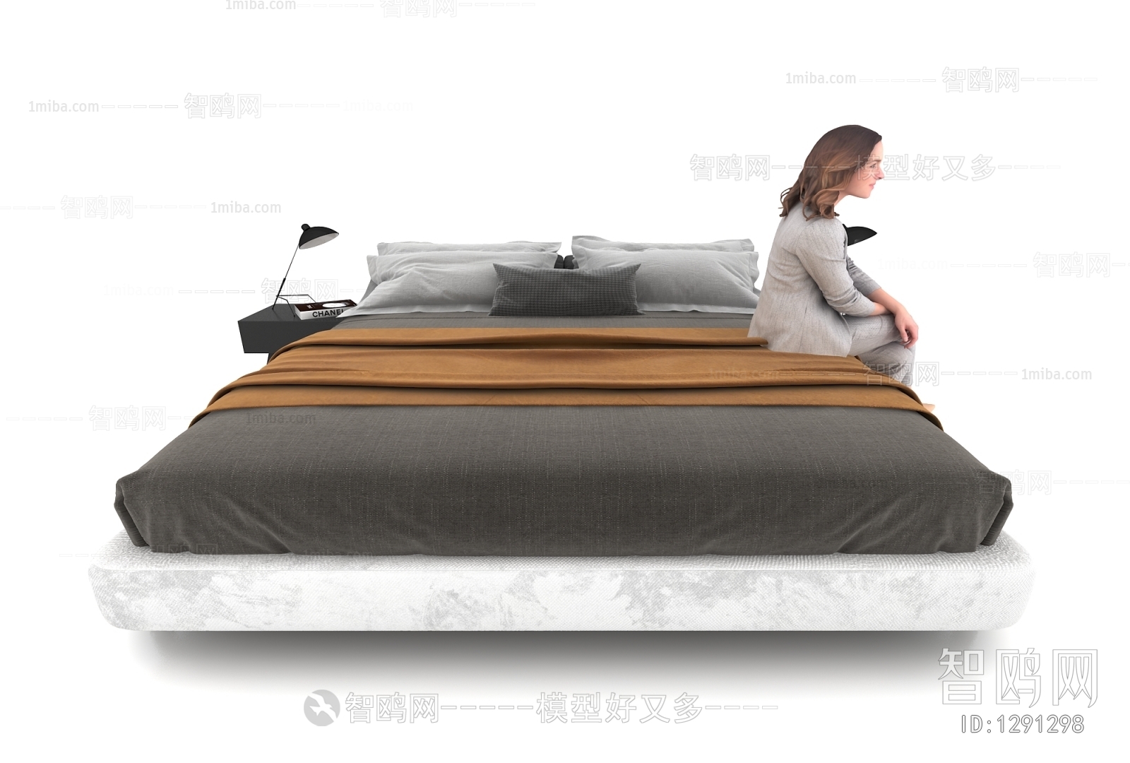 Modern Double Bed