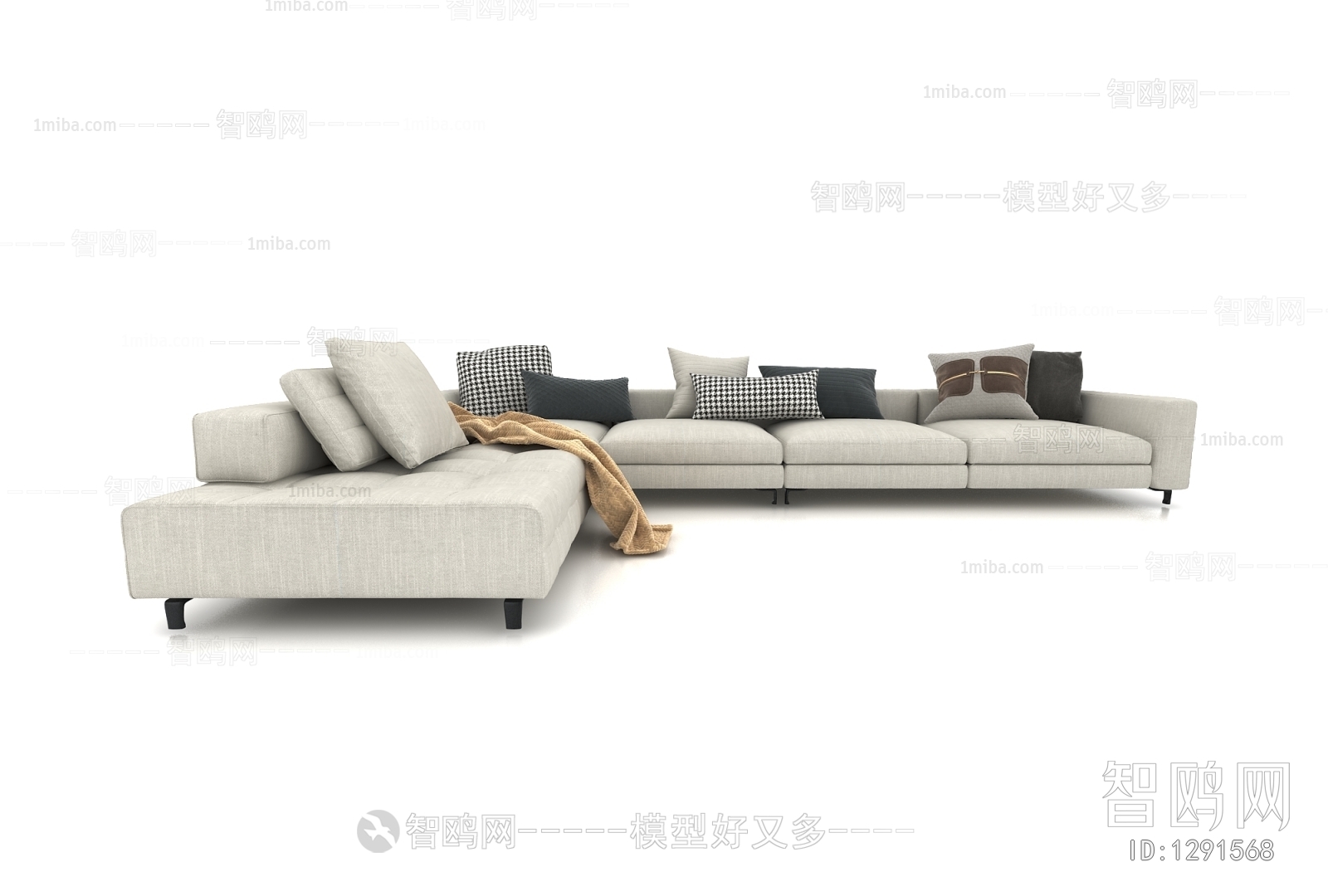 Modern Multi Person Sofa