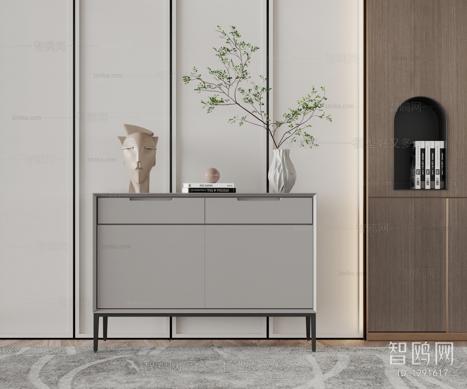 Modern Side Cabinet/Entrance Cabinet