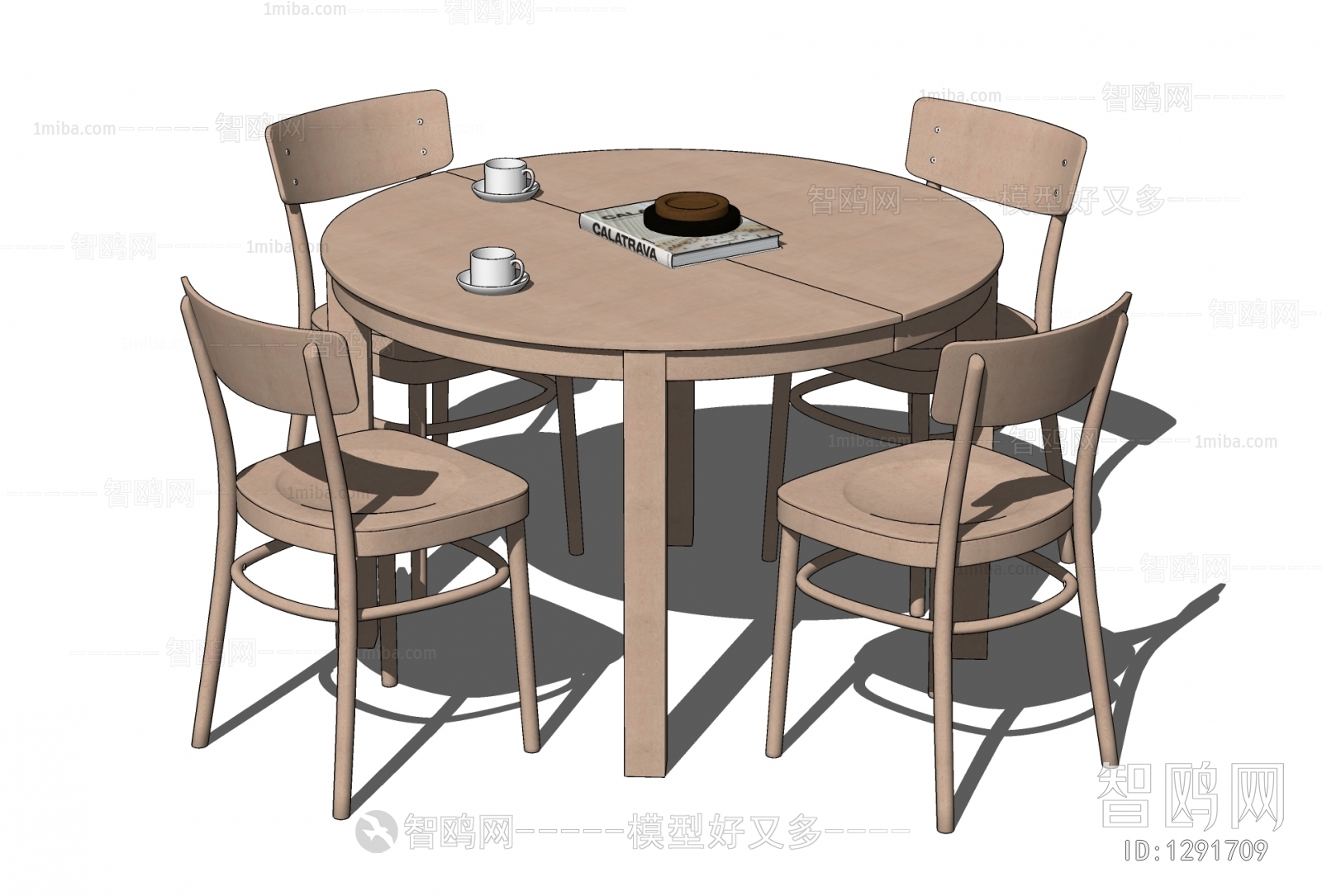 Nordic Style Dining Table And Chairs