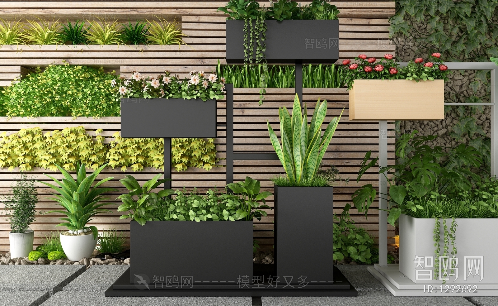 Modern Flower Shelf