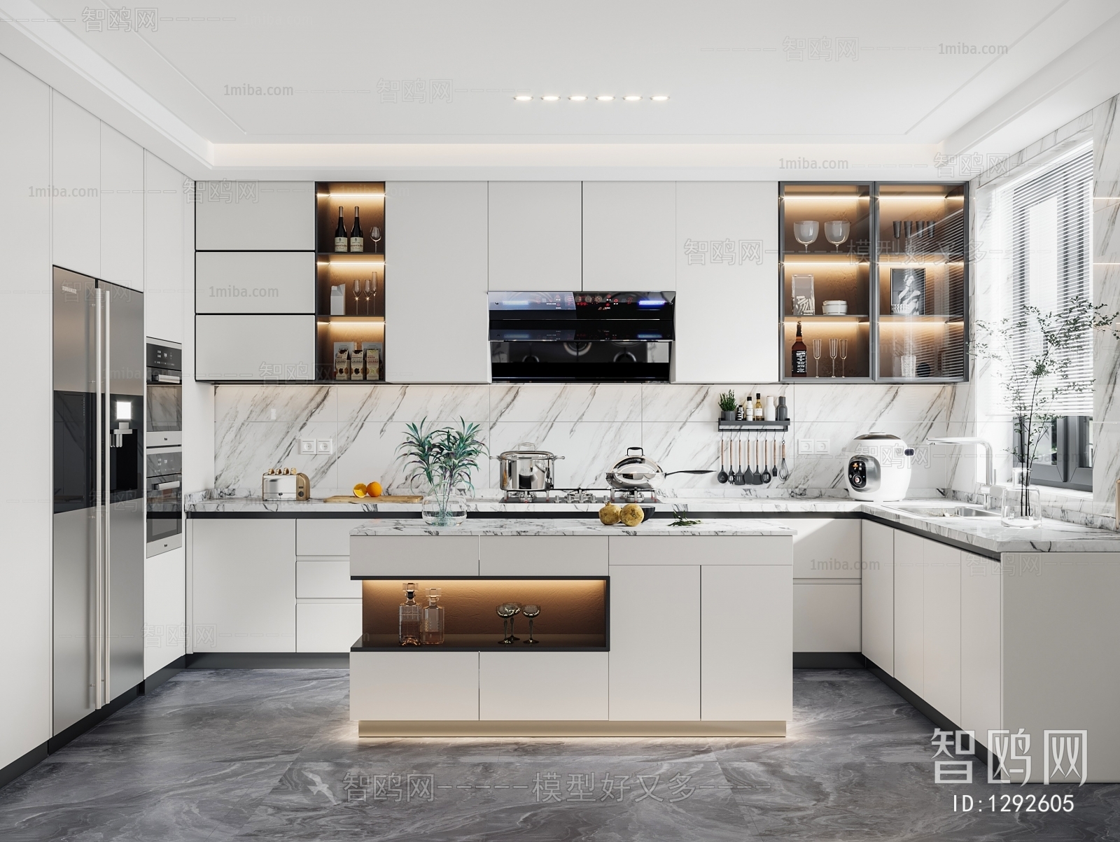 Modern Open Kitchen