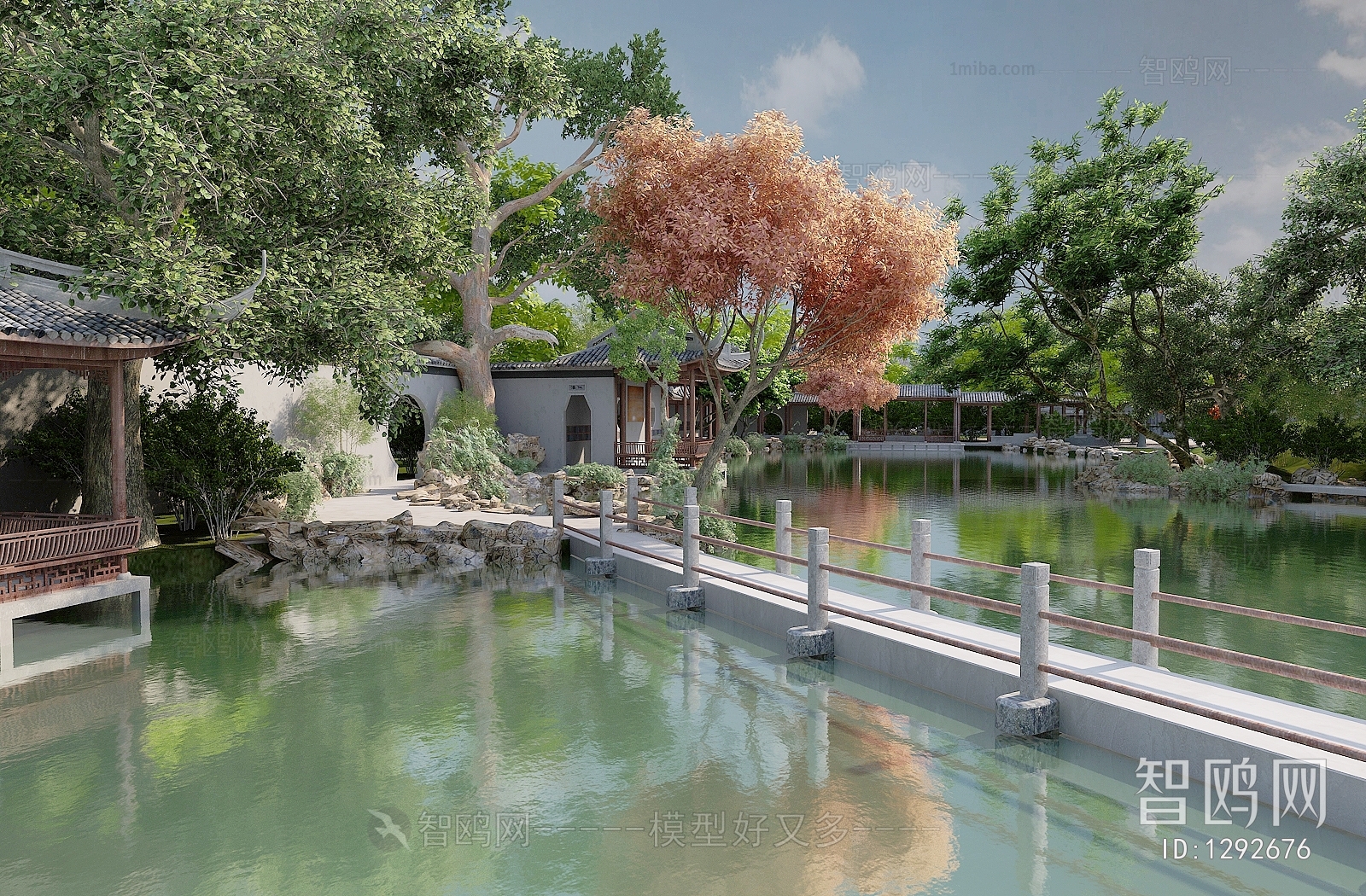 Chinese Style Garden Landscape