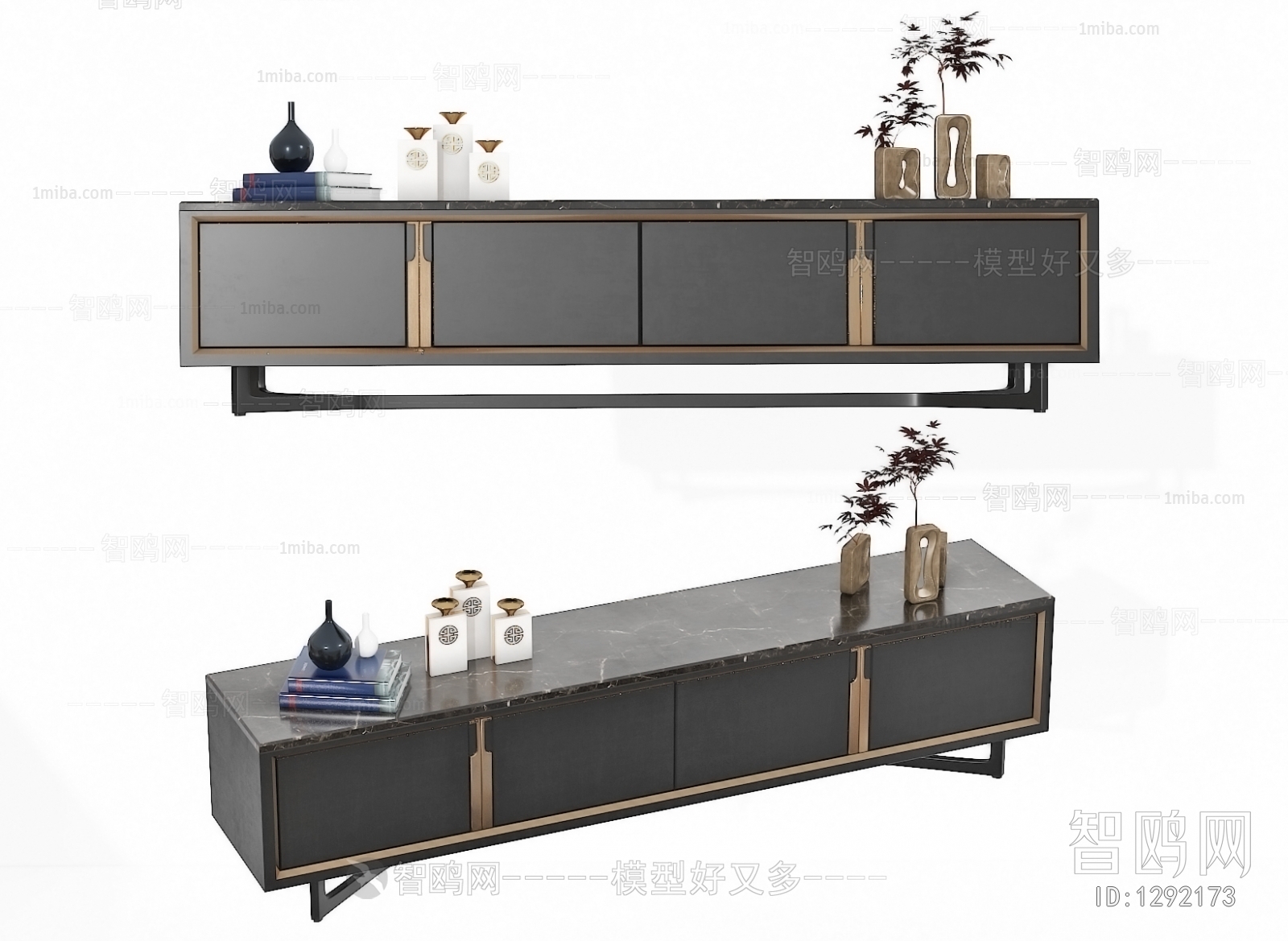 New Chinese Style TV Cabinet