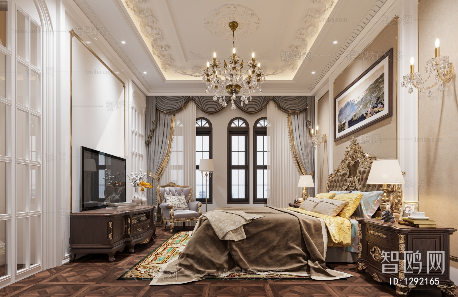 European Style French Style Bedroom