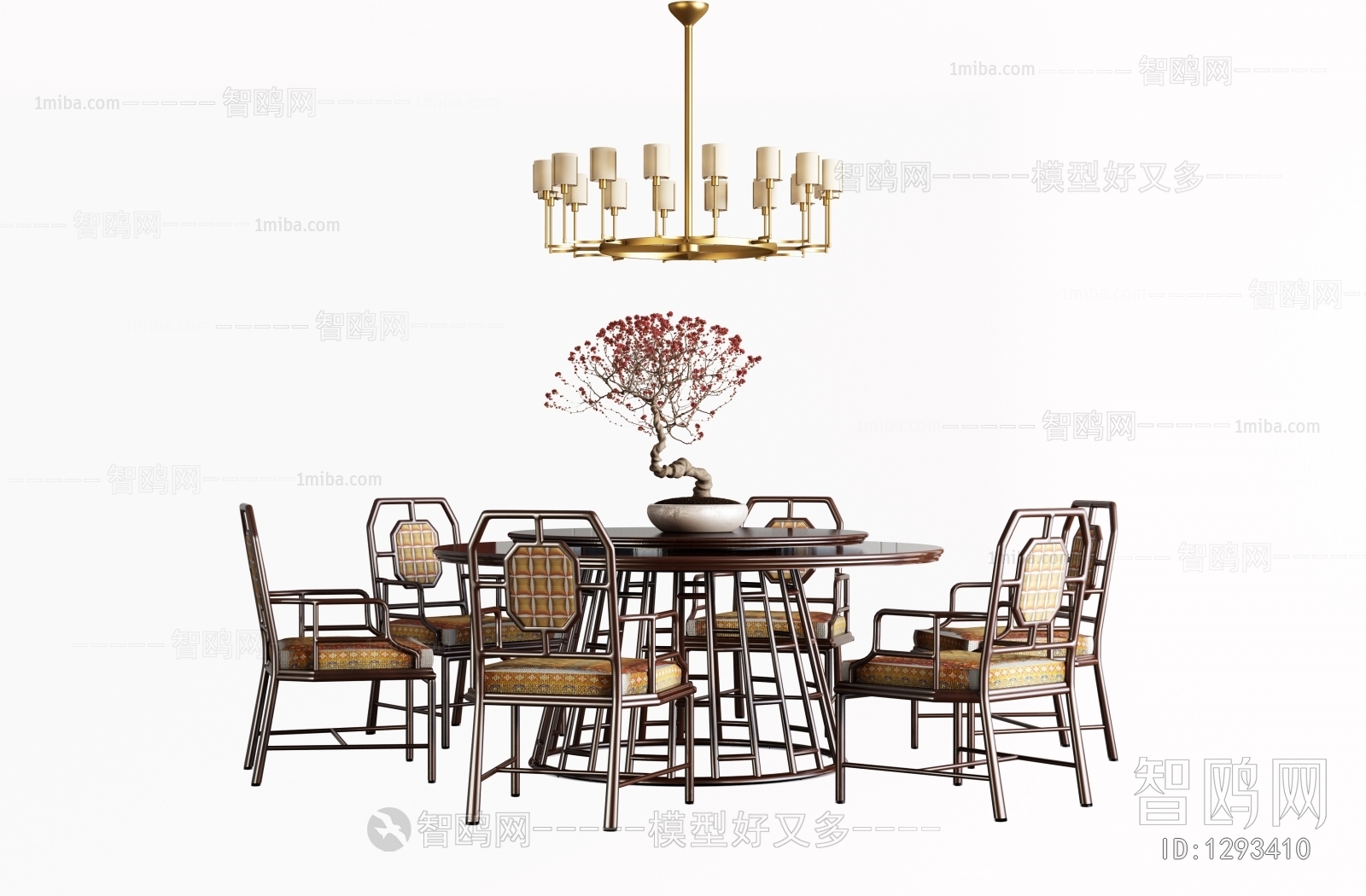 New Chinese Style Dining Table And Chairs