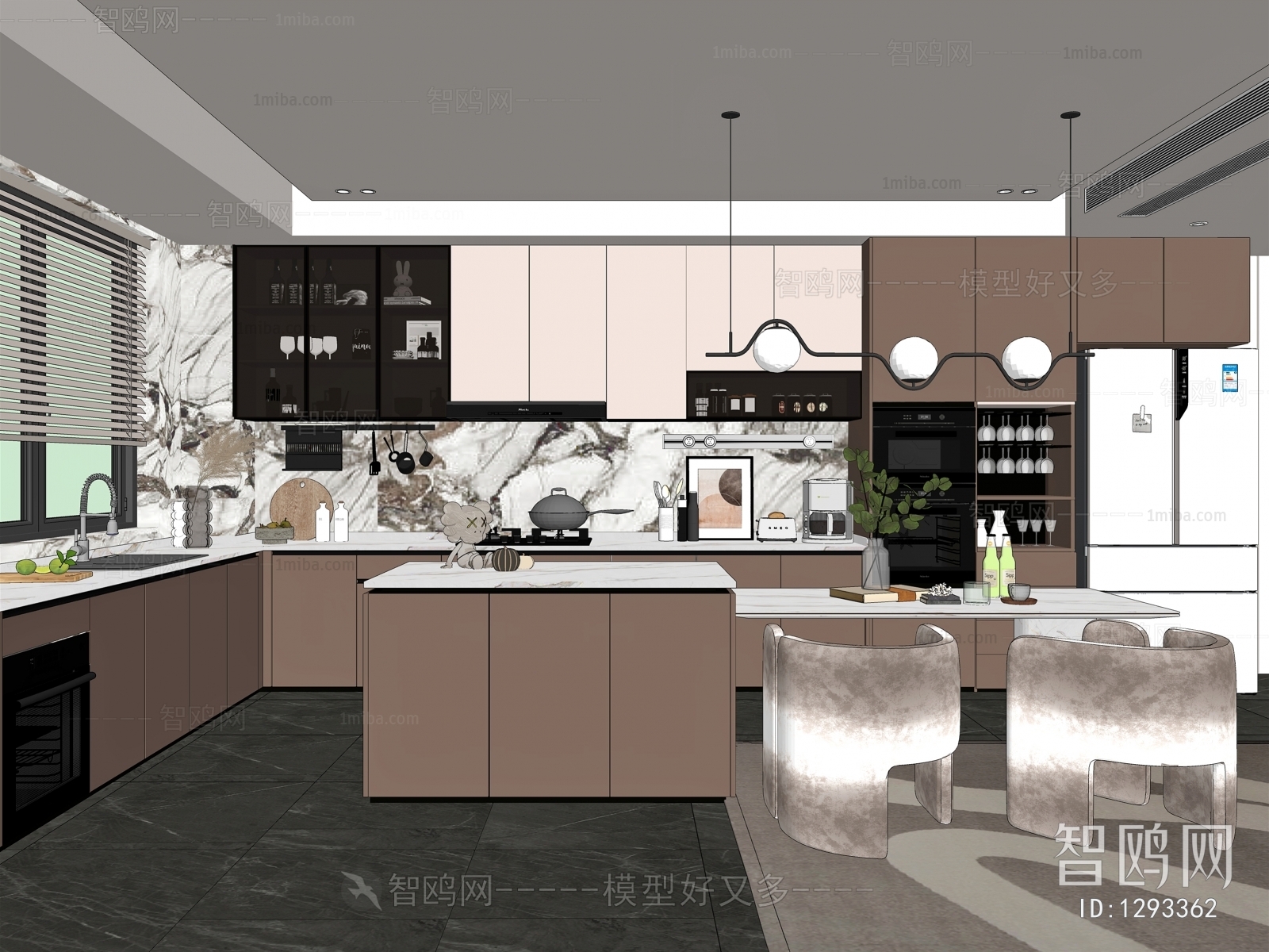 Modern Open Kitchen