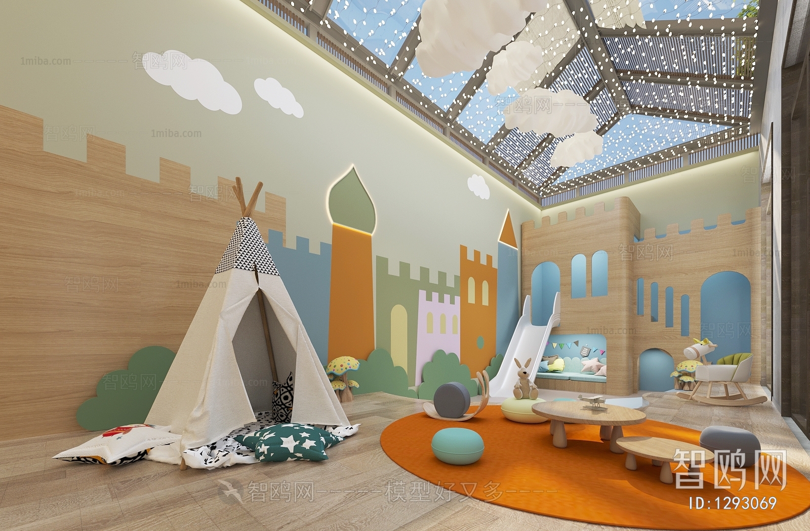 Modern Children's Playroom