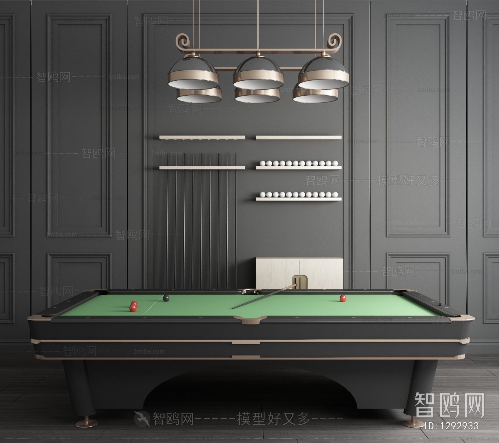 Modern Pool Table