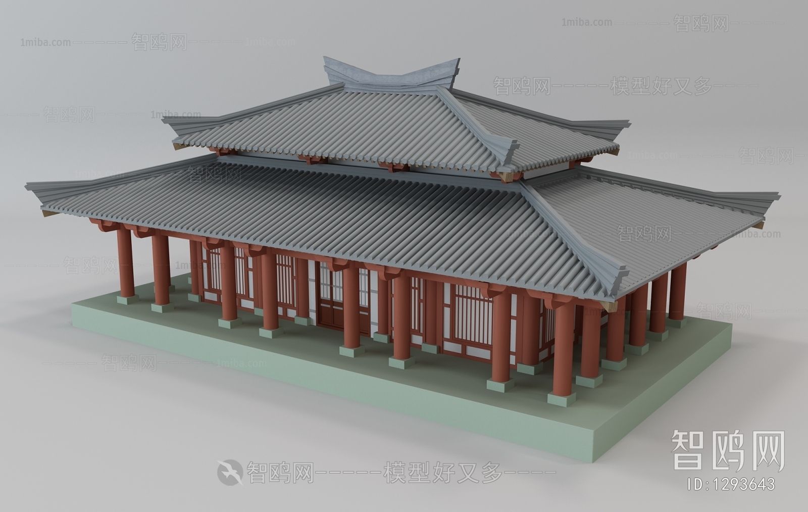 Chinese Style Ancient Architectural Buildings