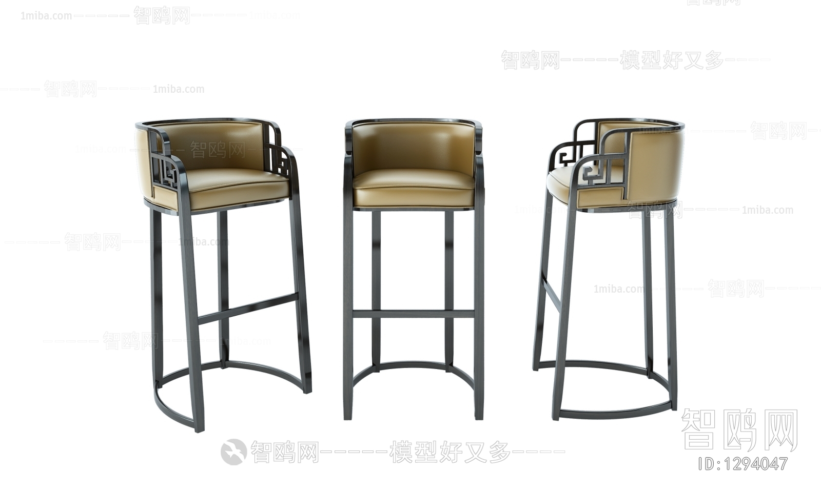 New Chinese Style Bar Chair