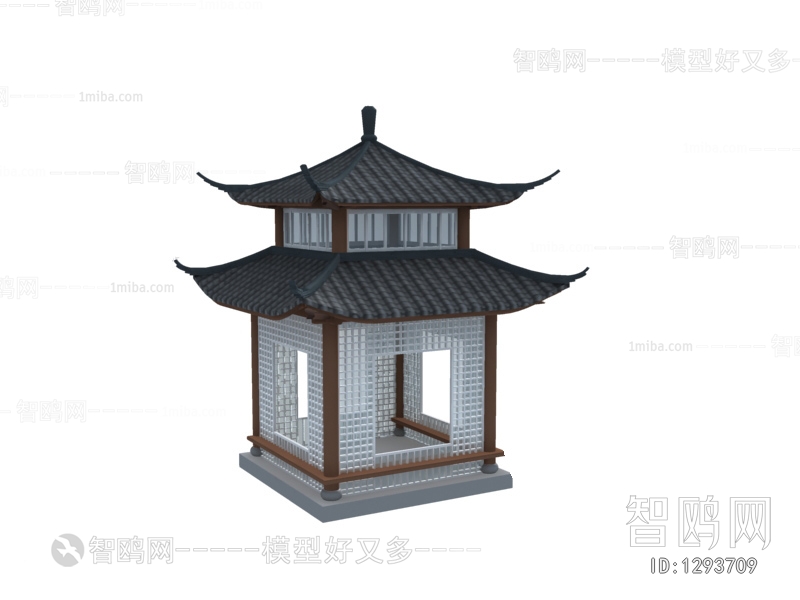 Chinese Style Ancient Architectural Buildings