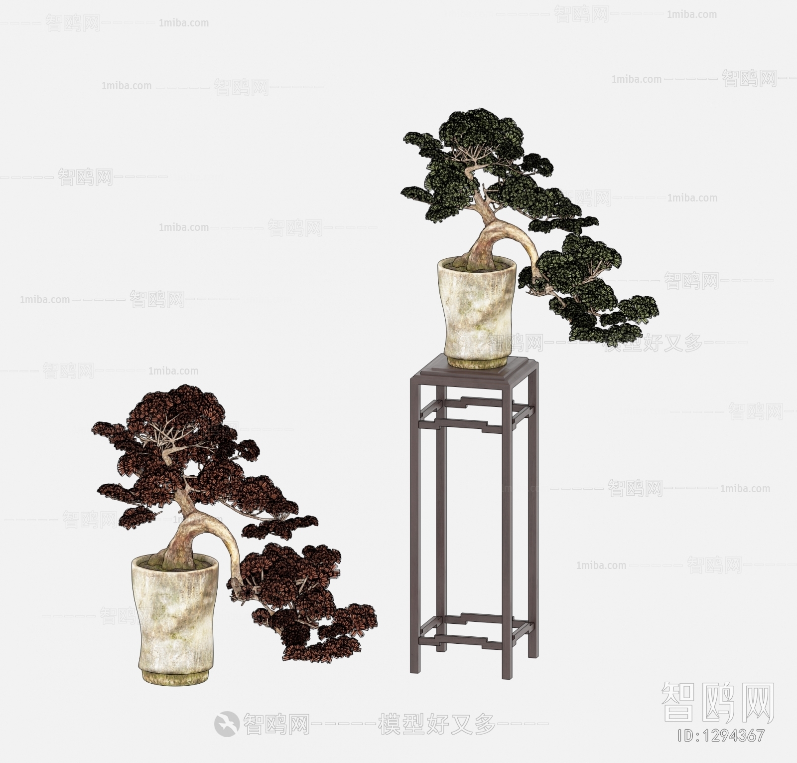 New Chinese Style Bonsai