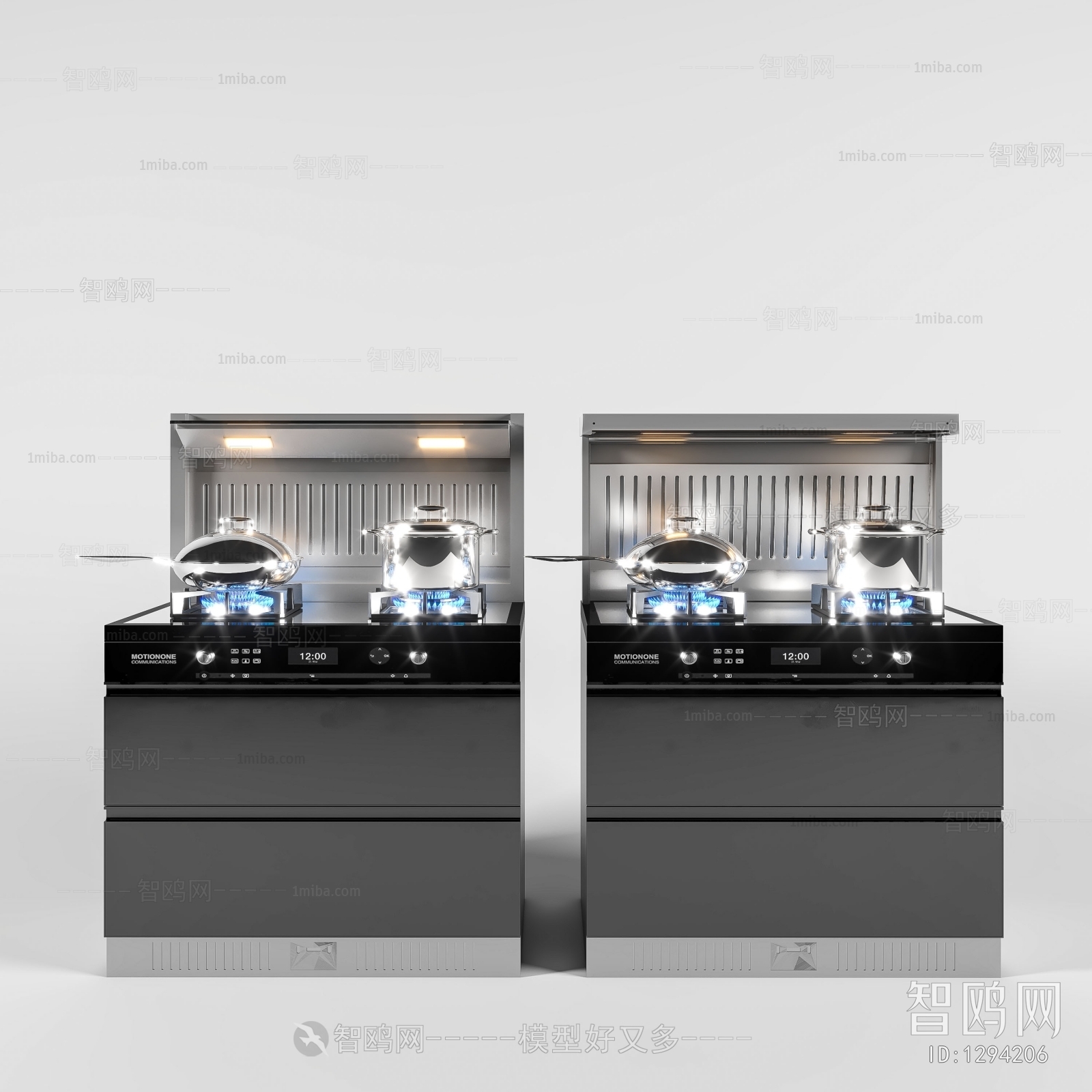 Modern Kitchen Electric Gas Range