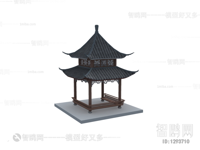 Chinese Style Ancient Architectural Buildings